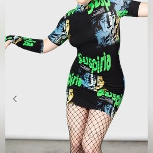 EUC Killstar Dario Argento Susperia Dress Size SM